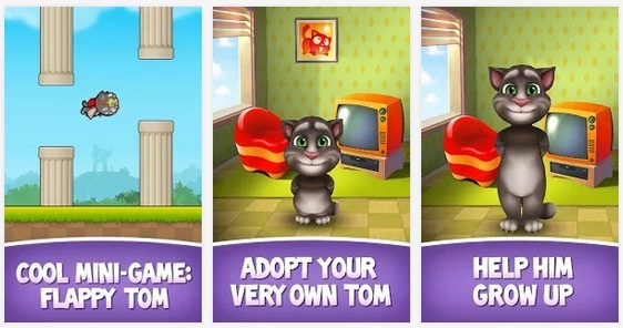 Download talking tom game for my phone online